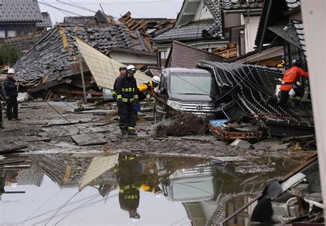 New Year’s Day quake in Japan revives the trauma of 2011 triple disasters